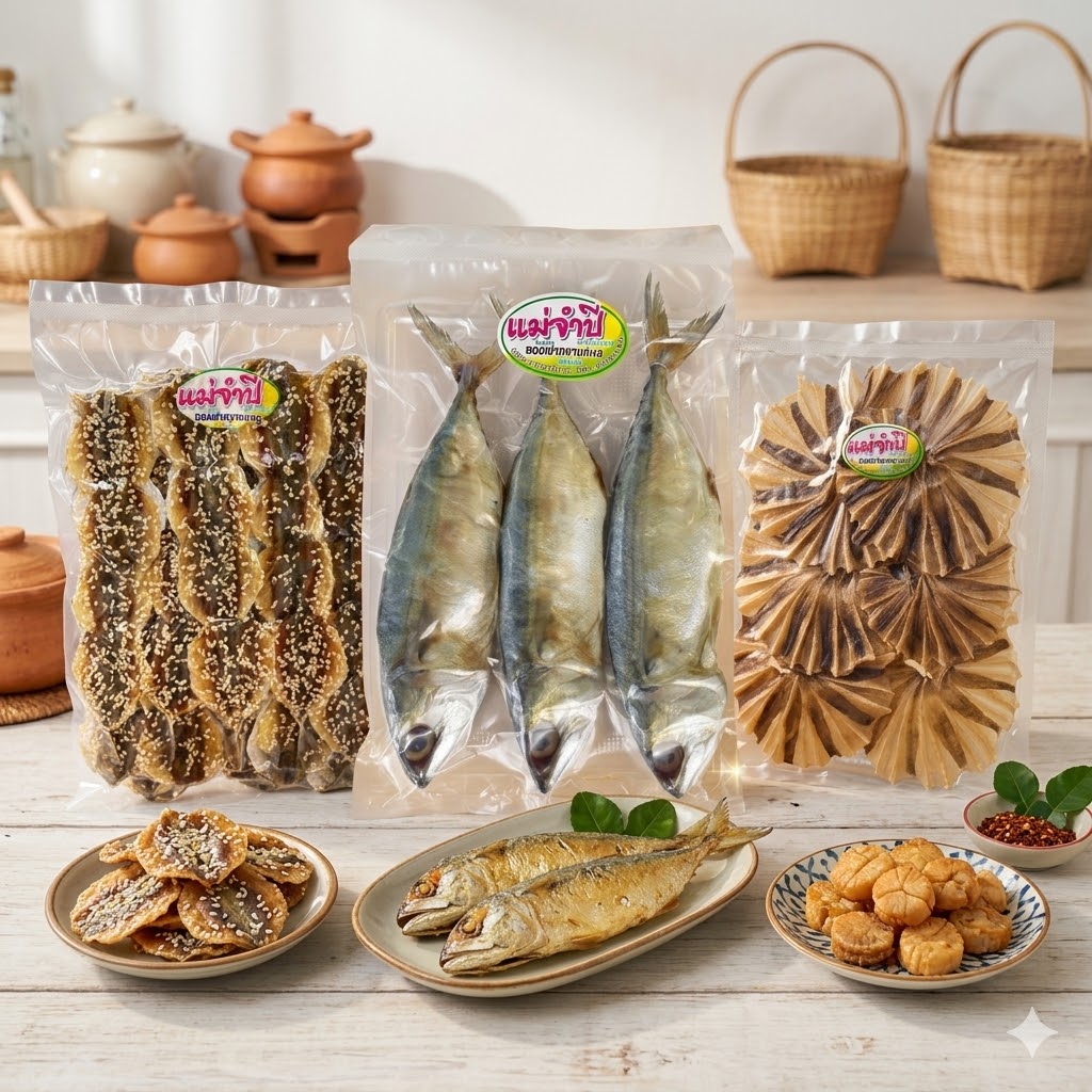 เซ็ตของฝากซิกเนเจอร์ปราณบุรี แม่จำปี เซ็ตของฝากแม่จำปี ปราณบุรี